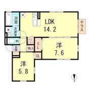 D-ROOM塚口本町の間取り画像