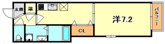 ラ・セーヌ武庫川の間取り画像