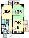 ロジュマン立花の間取り画像
