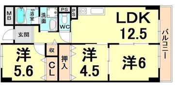 ESPERAR エスペラールの間取り画像