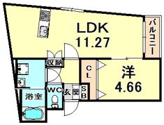 パロス武庫川の間取り画像