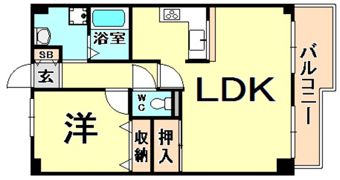 フォレステージュ武庫之荘の間取り画像