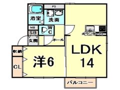 メゾンクレールの間取り画像