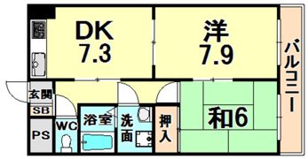 Residence塚口の間取り画像