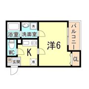 ALEGRIA尼崎西の間取り画像