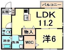 ラティエラの間取り画像