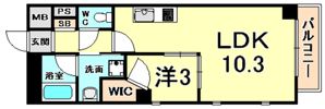プレジオ尼崎の間取り画像