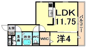 ALBA J・Kの間取り画像