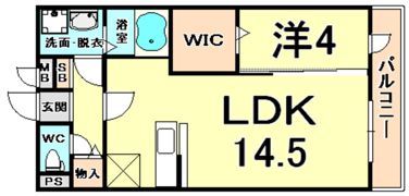 ALBA J・Kの間取り画像