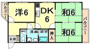 ヴェルドール武庫之荘の間取り画像