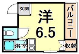 パーソナルマンション杭瀬1番館の間取り画像