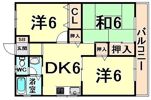 サニーフラットの間取り画像