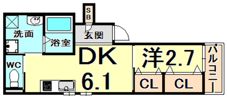 KTIレジデンス武庫川IIの間取り画像