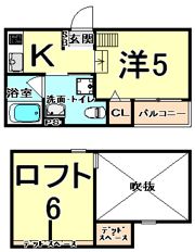 グランクラス尼崎東の間取り画像