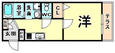 シャーメゾン道意の間取り画像