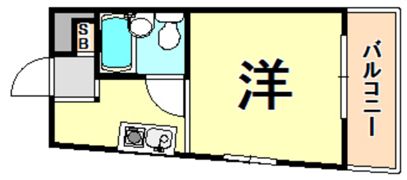 サンハイツイシハラの間取り画像