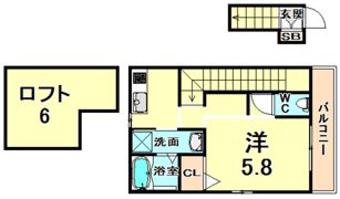 あんしん＋稲葉荘08-2001の間取り画像
