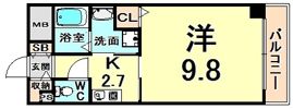 ラ・コピエ南塚口の間取り画像