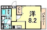 アムール 大翔の間取り画像