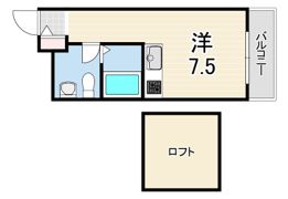 ラレジデンス尼崎の間取り画像