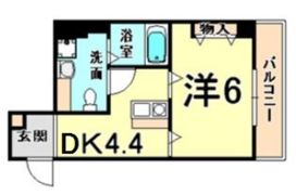 ドミトリー神田の間取り画像