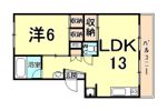 サンライズ武庫川の間取り画像