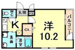 フジパレス北城内EASTの間取り画像