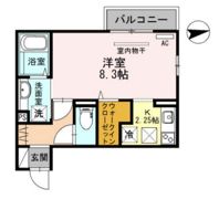 プラージュ武庫川 B棟の間取り画像