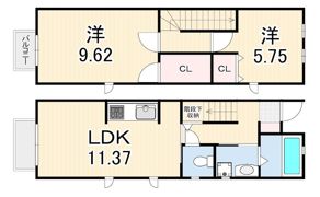 ソレーユ北新町の間取り画像