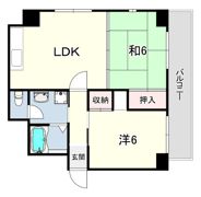 Y’Sコート蘭びっくの間取り画像