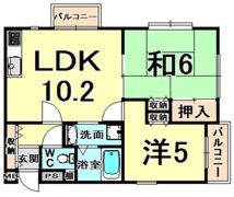 ラ・メゾンクレールの間取り画像