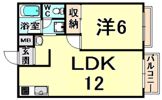 ファミール福田の間取り画像