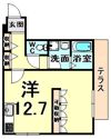 レーブ武庫之荘の間取り画像
