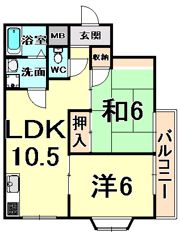 グランメール武庫之荘の間取り画像