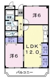 フリーダム中村の間取り画像