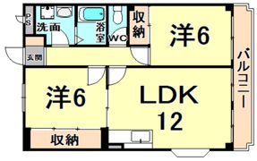フリーダム武庫の里1の間取り画像