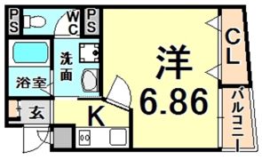 ロイコートサムの間取り画像