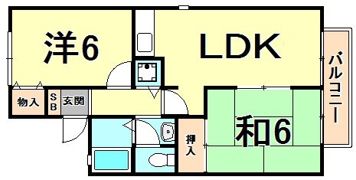 RIO西武庫の間取り画像