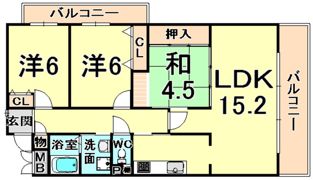 アルデール・カサの間取り画像