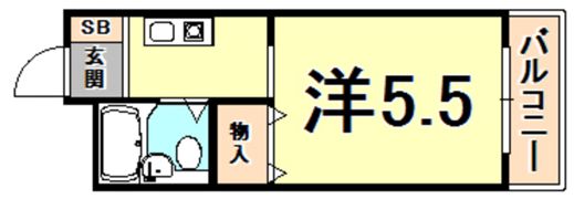 ATTESA12の間取り画像