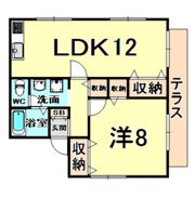 リバーサイド若林の間取り画像