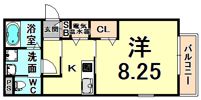 イーリスの間取り画像