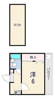 ヴィラ立花第2の間取り画像