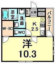 フジパレス立花町I番館の間取り画像