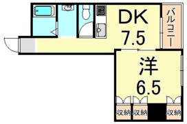 ミ・ピアーチェ武庫之荘の間取り画像