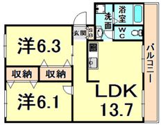 アメリアの間取り画像
