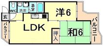 ハイツ・ラセーヌの間取り画像