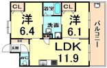 プラマーV番館の間取り画像