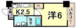 アリビオ立花1の間取り画像