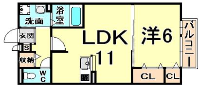 My Dear Life 七松の間取り画像